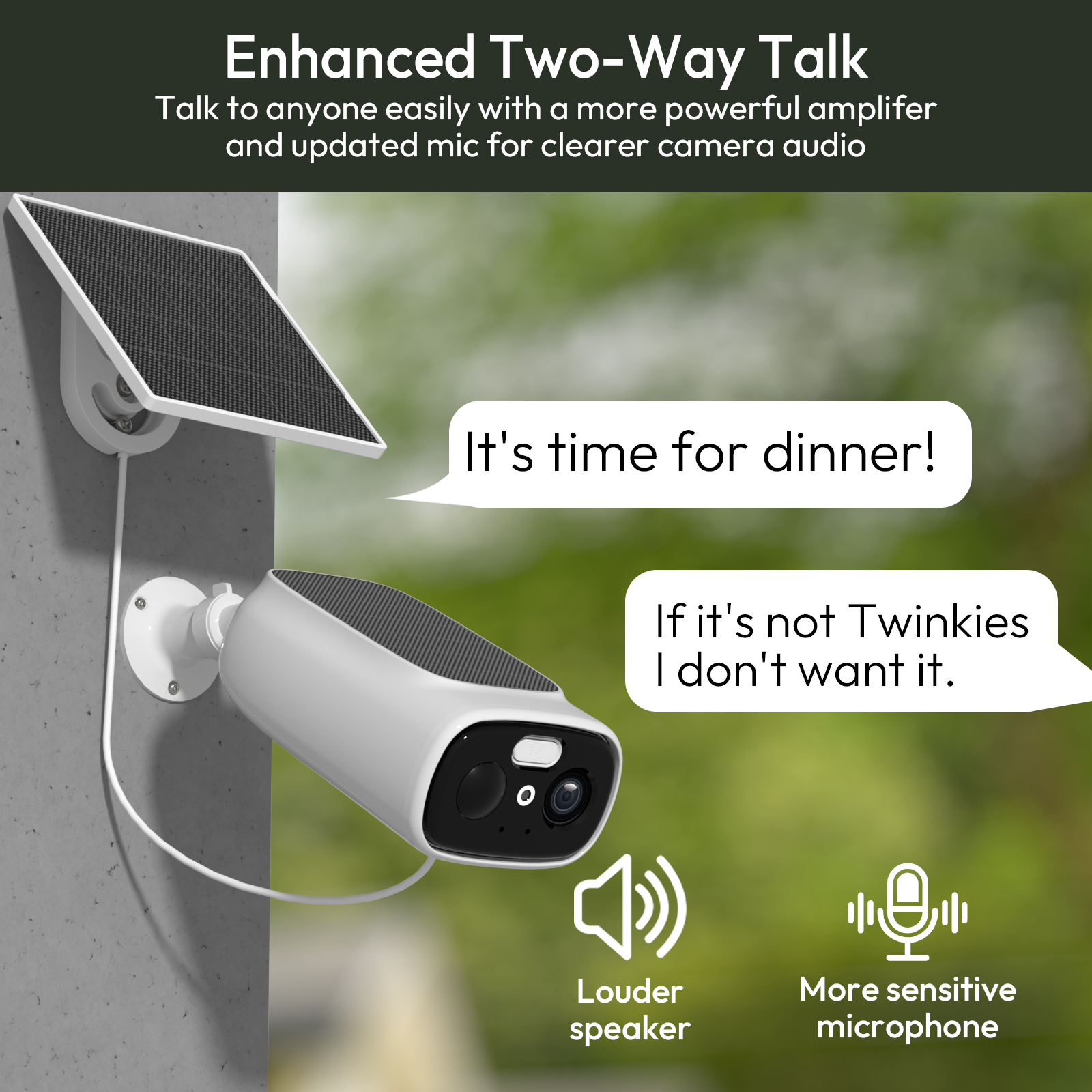 2.4/5 Ghz 2K Solar Camera Outdoor Wireless--C366