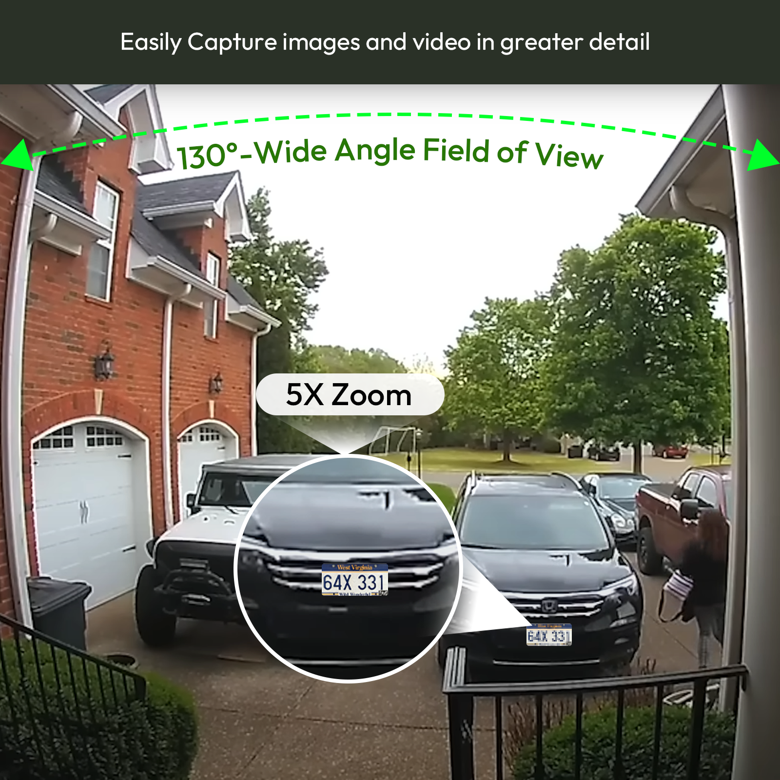 4PC 2.4/5 Ghz 2K Solar Camera Outdoor Wireless--C366