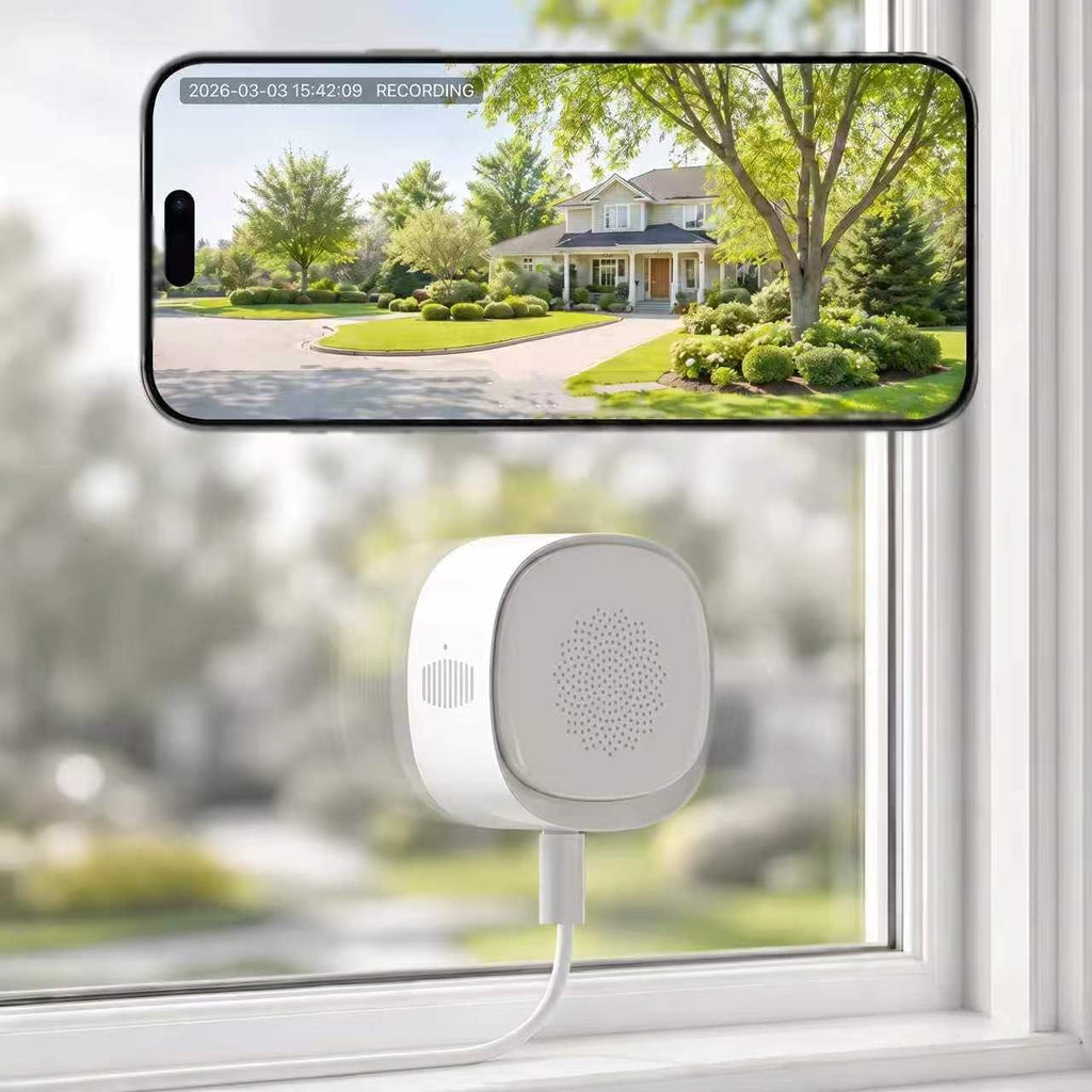 Zmodo New 4MP Window Camera No Drill, 2.4/5GHz Security Camera--PTF586