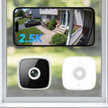 Rraycom 4MP Window Camera No Drill, 2.4G Security Camera