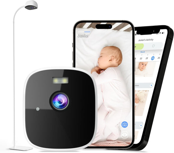 Instababy Smart Baby Monitor with Floor Stand--T1-BM