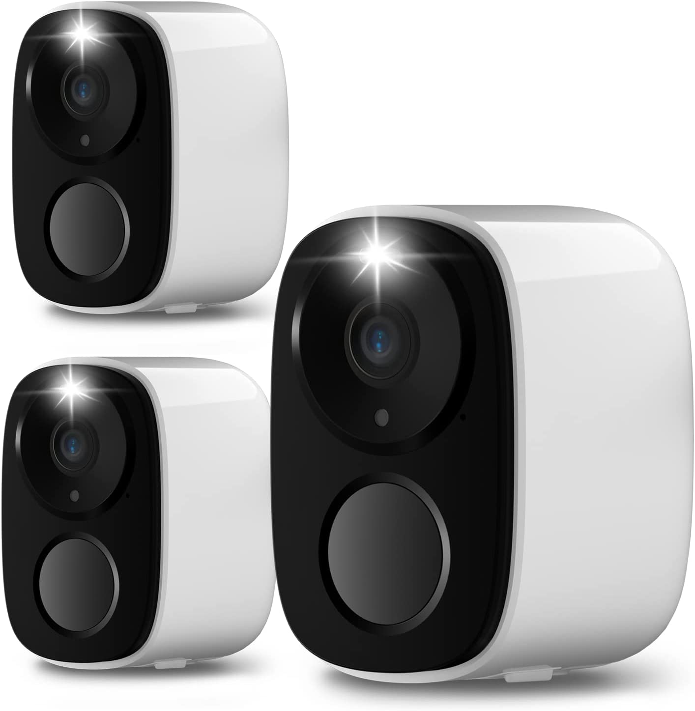 Rraycom 5MP Security Battery Cameras --BW4N