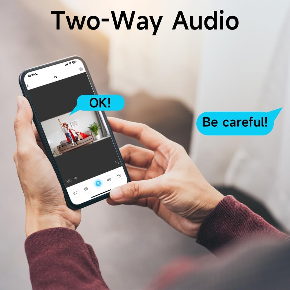 Rraycom 2K Mini T1 Cameras for Home Security