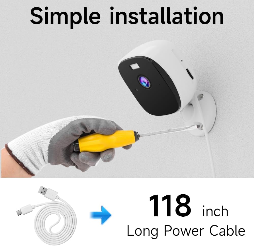 Rraycom 2K Mini T1 Cameras for Home Security