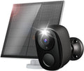 Security Camera Wireless Outdoor with Solar Panel-2K Battery Powered Security Cameras for Home Security, Color Night Vision, AI Motion Detection, 2-Way Talk, SD Card/Cloud Storage, Works with Alexa