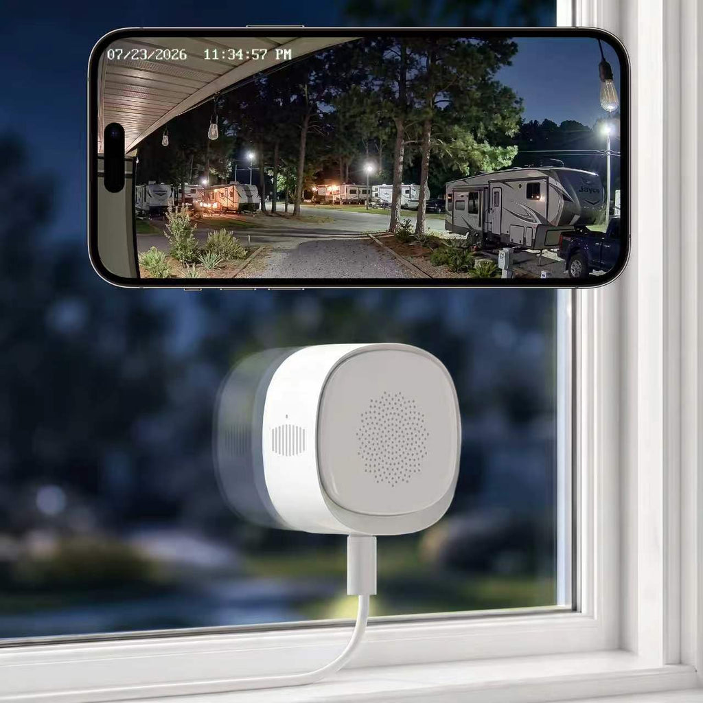 Zmodo  New 4MP Rv Window Camera No Drill, 2.4/5GHz Security Camera