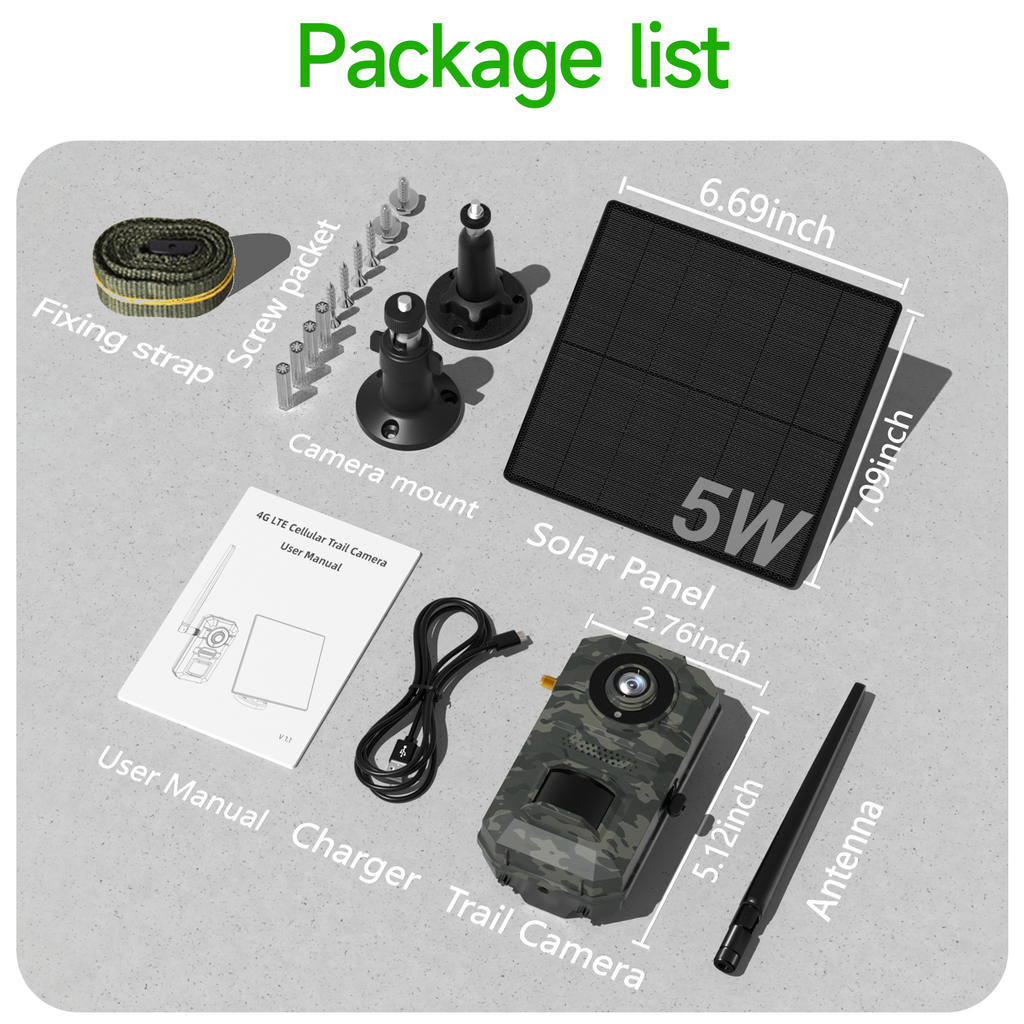 Solar Trail Cameras, Cellular Trail Cameras