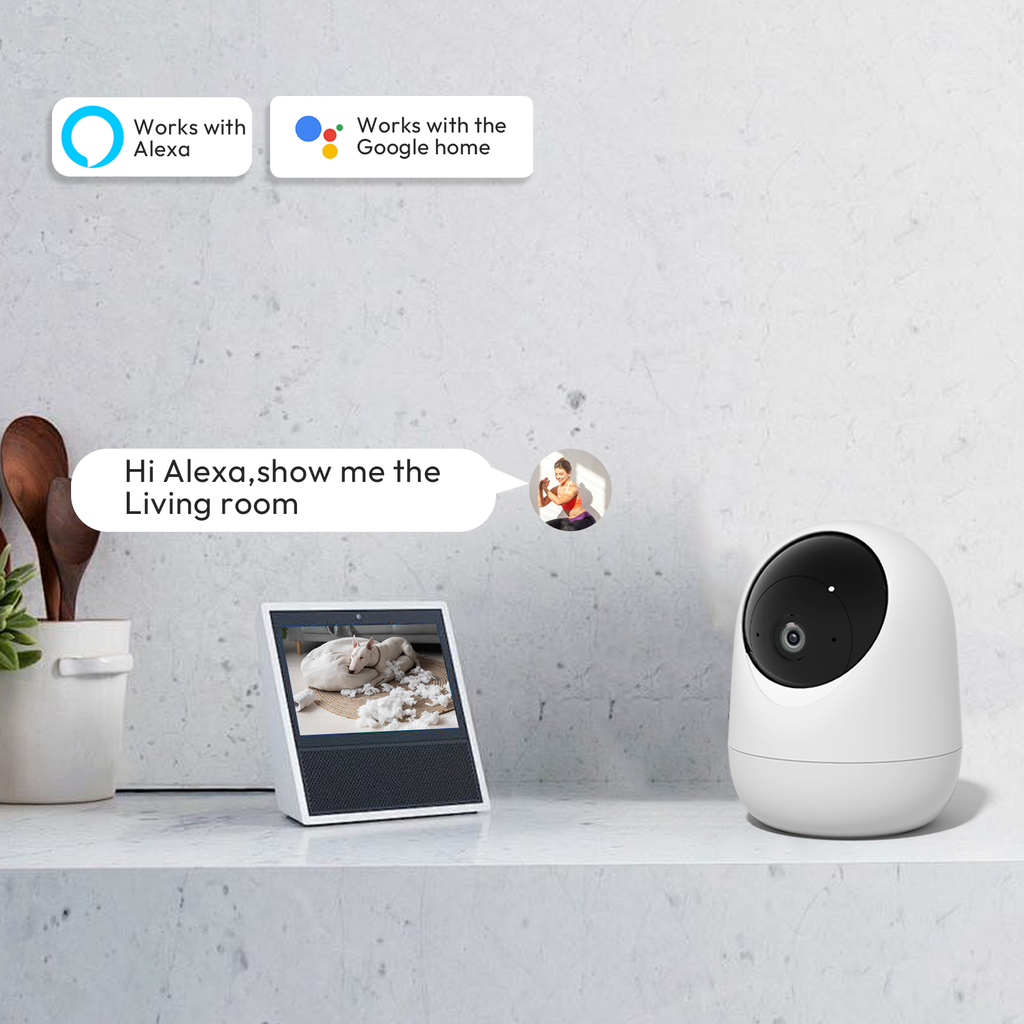 5G/2.4G Dual Band Wifi Indoor Security Camera