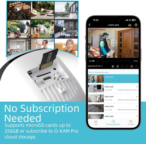 5G/2.4G Solar Security Cameras Wireless Outdoor,Wifi Camera for Outdoor Surveillance--W1SP