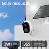 Rraycom BW4 2K Security Cameras Wireless Outdoor with Solar Panel